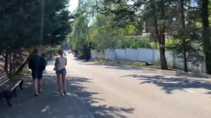 Сочи. Пляж Альбатрос. Дорога от дома до моря.