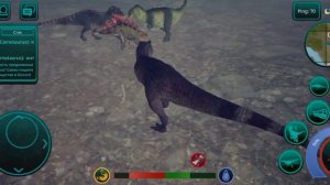 рекс против стегозавра (The cursed isle)