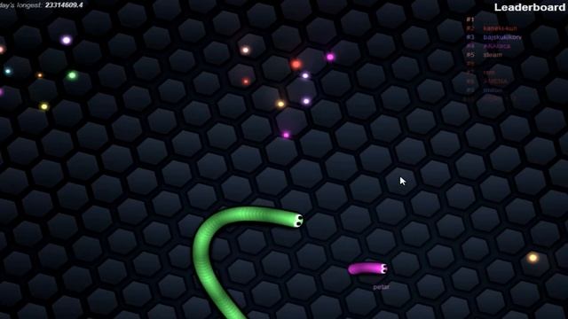 Slither.io - Удлиняем своего червячка!(Slither.io) смотреть онлайн