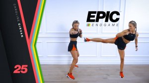 Caroline Girvan - KNOCKOUT HIIT Cardio Full Body Workout | EPIC Endgame Day 25