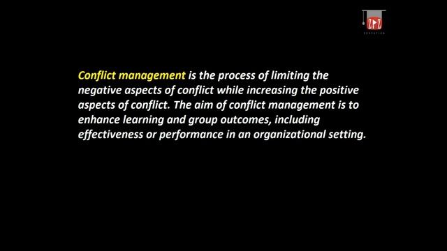 What is Conflict Management ? Urdu / Hindi