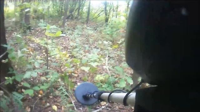 Металлокоп в лесу. Прихватили полицаи... смотреть онлайн