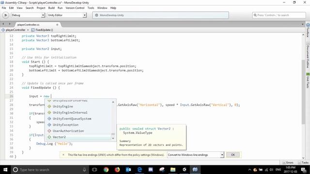 Lesson 5: Border Interaction - 2D Game Development (Beginner)