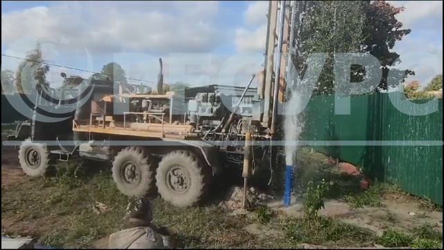 Бурение скважины в КП «Воронино Парк» смотреть онлайн