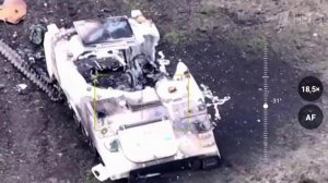 Броня натовской техники не выдерживает ударов российских дронов