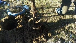 Зверюга))Ямобур универсальный для мотоблока и трактора