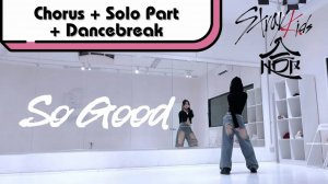 @StrayKids 스트레이키즈 Hyunjin 'So Good’ Dance Tutorial (Slow & Mirror)