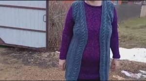 Вязовлог 3_25. Вяжу-распускаю 🧶 Жилет на заказ и носки мужу довязала💥 27.01-3.02.25г.