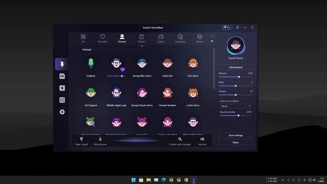 AI Voice Changer app for PC with 100+ voices | EaseUS VoiceWave