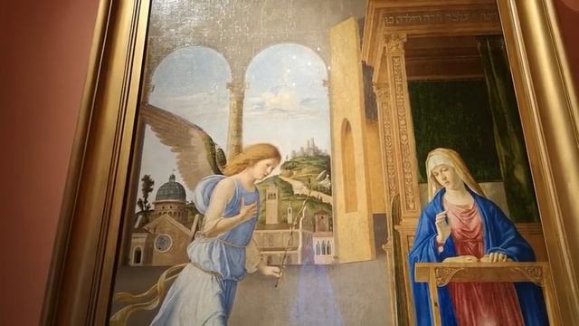 Annunciation Cima da Conegliano in the Hermitage Museum in Saint Petersburg Russia