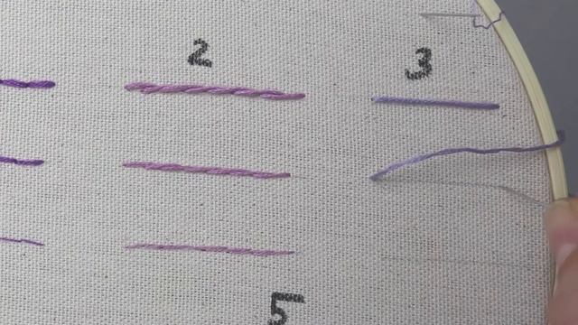 STRAIGHT STITCH: embroidery tutorial for beginners | Natural MInimalism