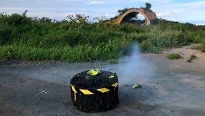 Взрывы петард | Эксперимент с петардой и брокколи