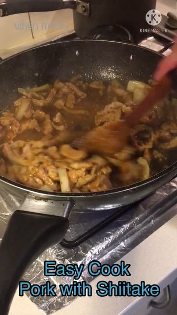 Easy Cook Pork with Shiitake Mushroom #shorts смотреть онлайн