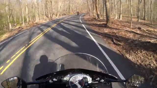 Yamaha R6 Watchung Reservation Run смотреть онлайн