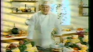 Реклама "Кнорр" и статичная заставка (1 канал Останкино, 1994)