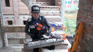 LTT Films : Combat Of Couple Warriors SEAL Black Fight Criminals Group Rocket Mask Rescue Boss