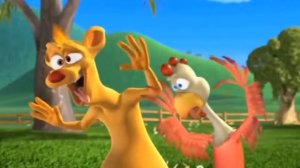 (Back at the Barnyard) Otis' friends vs Krebs The Duck
