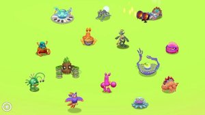 Tropical Island Full Song - Sped Up (All Monsters) (ANIMATED)