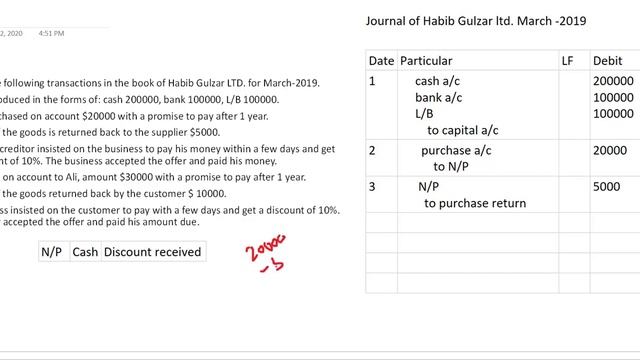 Lecture 44: Journal Entry Example 3 смотреть онлайн