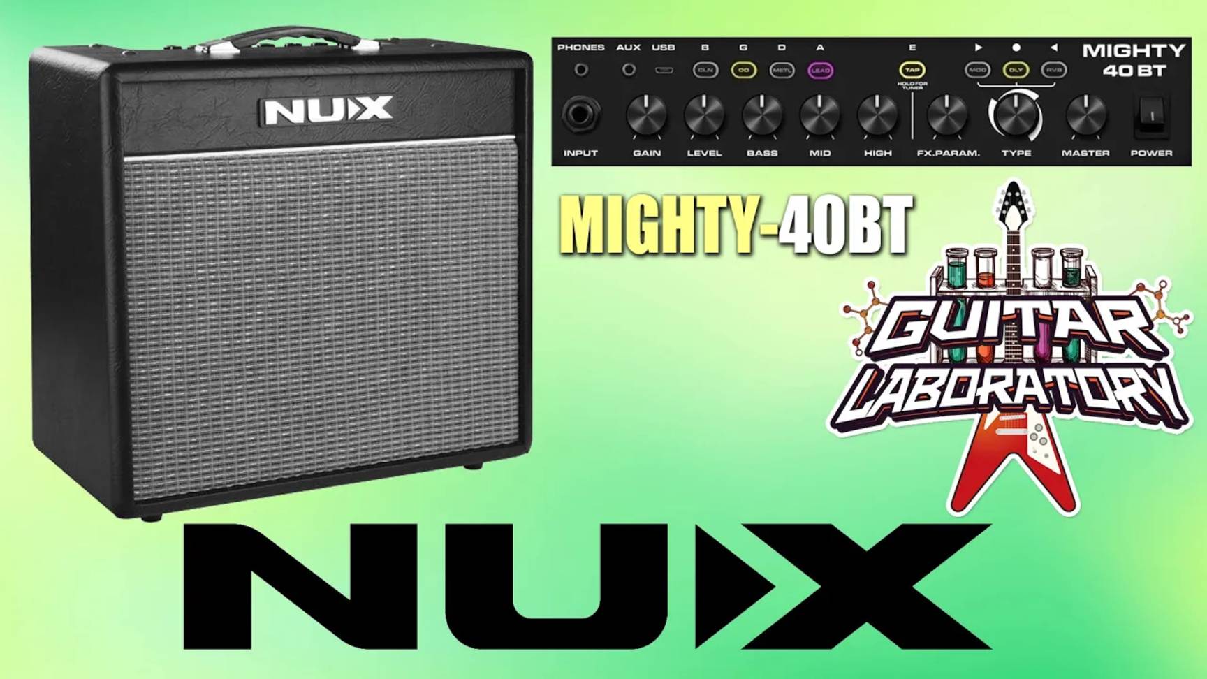 Гитарный комбо NUX Mighty-40BT