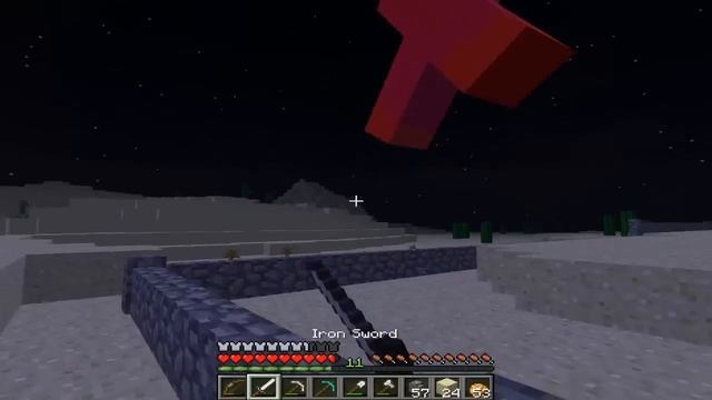 Русский цикл выживание в Minecraft #6 - Огрождаем деревню смотреть онлайн