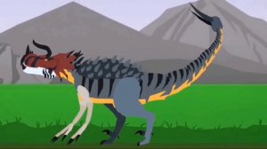 Indominus rex,Indoraptor and Scorpius rex vs Ultimasaurus | AUTO RPG Anything
