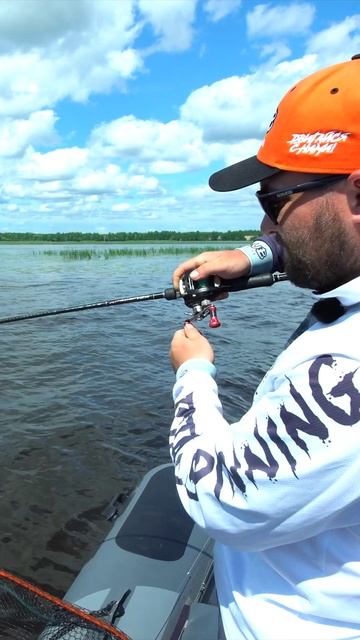 КРУПНАЯ ЩУКА НА СПИННИНГ #zub #рыбалка #fishing #спиннинг #щука #джиг #трофей  #трофейнаярыбалка