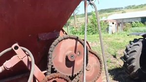 Разбрасывать удобрений 1-РМГ-4Б экспресс-обзор от Романа Чередниченко