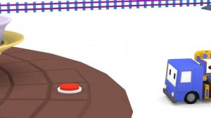 Восстановление летнего лагеря - малыши грузовички 👶 Обучающий мультфильм для детей