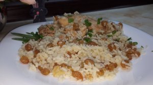 Кролик тушеный с рисом.Вкусная минутка от Натали.