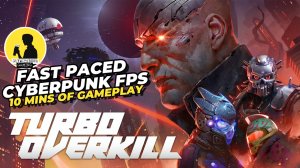 TURBO OVERKILL, 10 MINS OF GAMEPLAY #turbooverkill #gameplay #fps