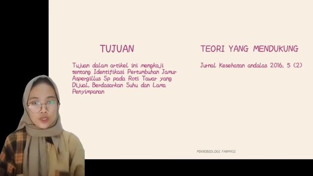 TUGAS ANALISIS JURNAL " Identifikasi Pertumbuhan Jamur Aspergillus sp Pada Roti Tawar" смотреть онлайн