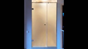 Душевая кабина из матового стекла