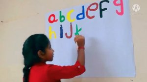 abcdABCD SONGS  ABCD NURSERY RHYMES ABCD ENGLISH ALPHABET LETTERS WITH fonts in different color