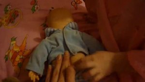 Наш пупсик заболел. Вызвали врача.Делаем укол.🀄💉💉💉💉