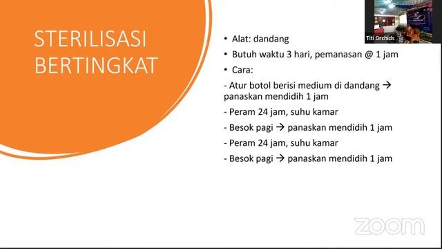 Perbanyakan Anggrek secara In-Vitro Skala Rumah Tangga