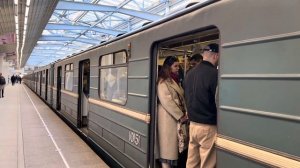 Электропоезд 81-717/714.5М ”Номерной” №41 на станции метро Технопарк ЗЛ