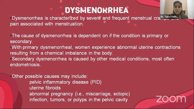 Menstrual Health & Role Of Physiotherapy - by Dr.Tanvi Sethi PT смотреть онлайн