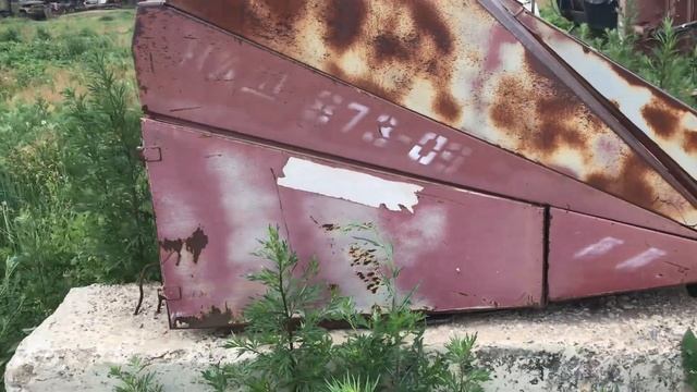Жатка для уборки подсолнечника  Унисибмаш НАШ-873-04 экспресс-обзор от Александра Банова