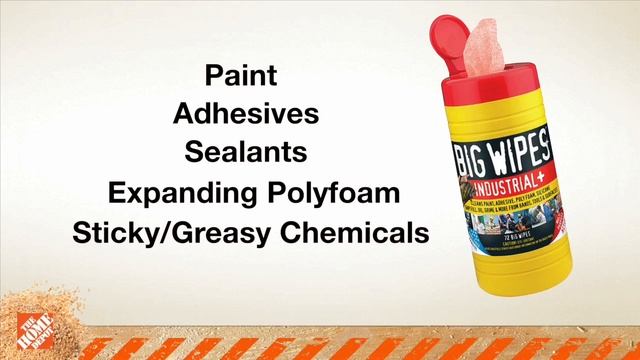 Industrial Big Wipes for Pros - The Home Depot смотреть онлайн
