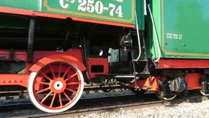 Паровоз Су250-74