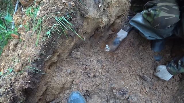 Нереально много находок в блиндаже. Часть 1  Unrealistically many finds in dugout. Part 1.