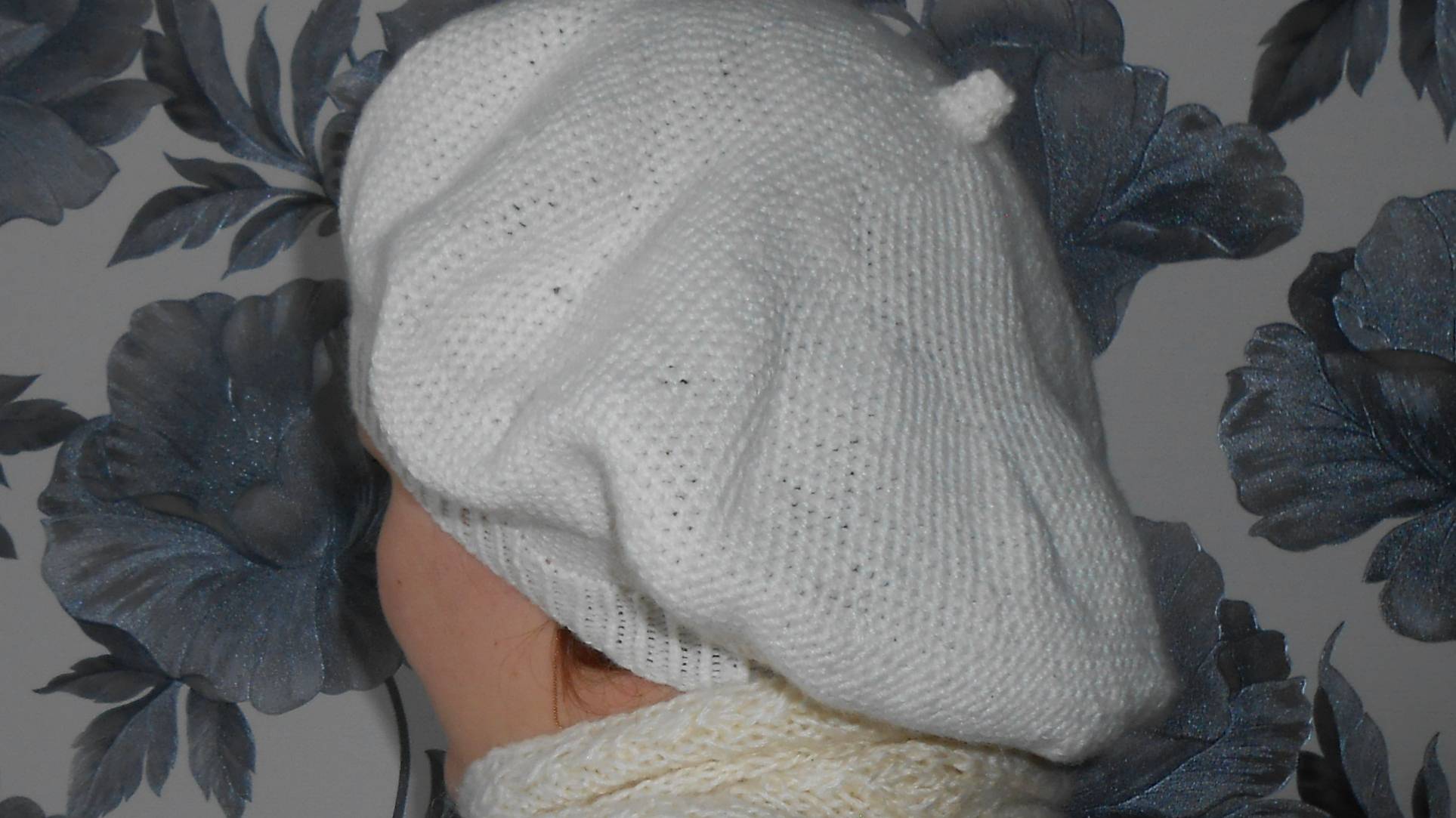 Вязаный берет. МК Марьюшка