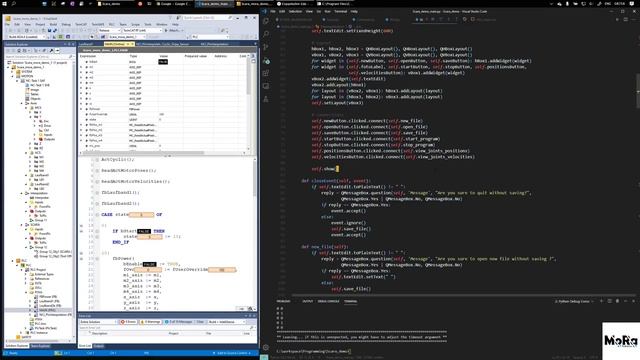 Programming a SCARA robot in Twincat 3 and simulating it with CoppeliaSim and Python - Part 12