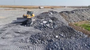 Строительство, засыпка продолжается другой обзор