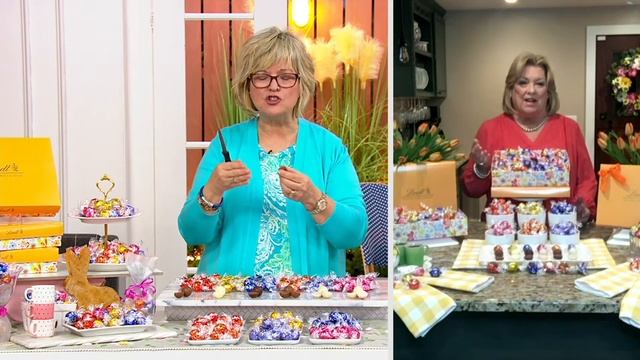 Lindt Lindor 90-Count Spring Truffle Assortment on QVC смотреть онлайн
