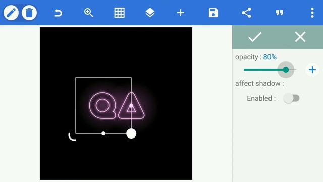 Pixellab Tutorial | Neon Letter Tutorial | QA Tutorial