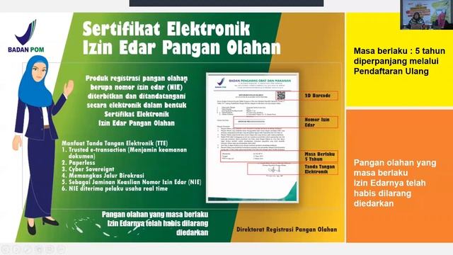 Webinar Registrasi Pangan Olahan смотреть онлайн