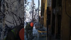 Инженерно-геологические изыскания в Якутии. УРБ в -40 может бурить.