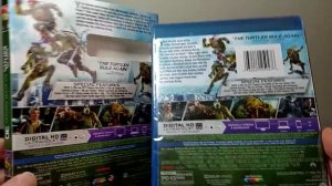 Teenage Mutant Ninja Turtles: Out of the Shadows 3D Blu-ray Unboxing